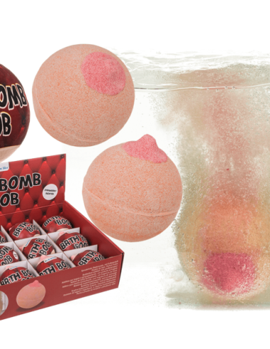 Bombe bagnodoccia a forma di seno - Bath Fizzer, Boob,