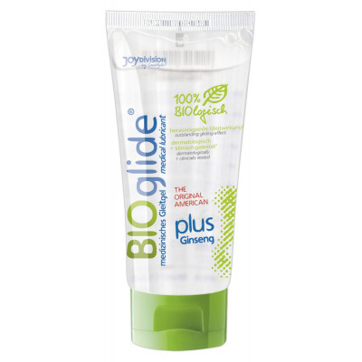 GEL LUBRIFICANTE BIOLOGICO CON GINSENG BIOGLIDE "PLUS" - 100 ML