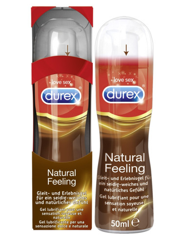 GEL LUBRIFICANTE A BASE DI SILICONE DUREX "NATURAL FEELING" - 50 ML