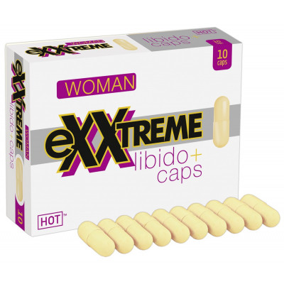 CAPSULE STIMOLANTI PER DONNE "LIBIDO EXXTREME" - 10 PEZZI