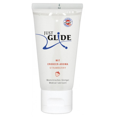 LUBRIFICANTE ALLA FRAGOLA JUST GLIDE - 50 ML