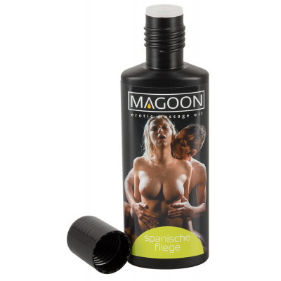 OLIO PER MASSAGGI EROTICI - SPANISH FLY - "MAGOON" SOLUBILE IN ACQUA - 100 ml