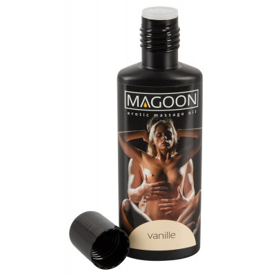 OLIO PER MASSAGGI EROTICI - VANILLE - "MAGOON" SOLUBILE IN ACQUA - 100 ml