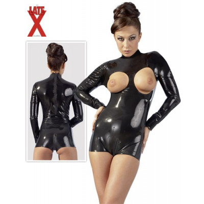 BODY IN LATEX CON SENI SCOPERTI